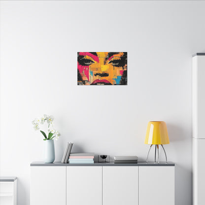 Canvas Wall Art - Retro Pop Culture Women 1