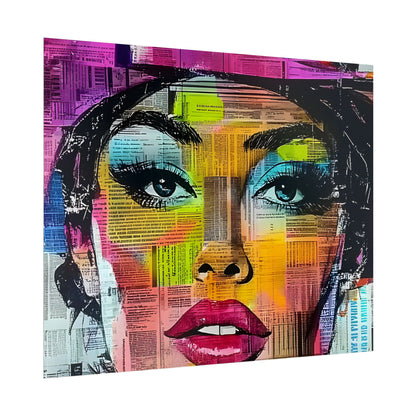Retro Pop Culture Woman 9 - Wall Art, Retro Art