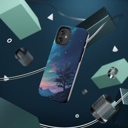 Stunning Galaxy Tree Impact-Resistant Phone Case