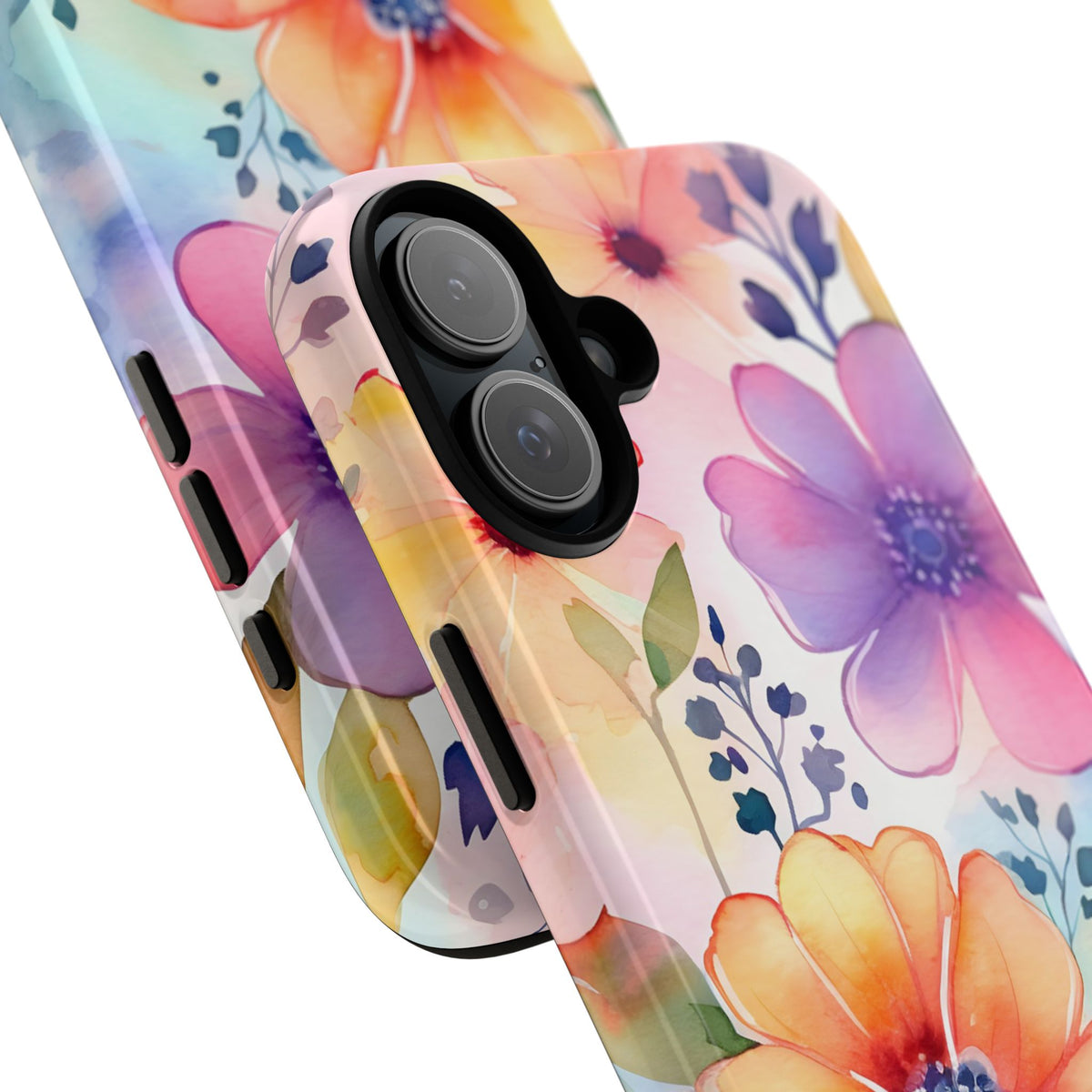 Phone Case - Spring Flower Watercolor Tough Case