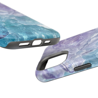 Crystal-Patterned Impact-Resistant Phone Case | Stylish Protection for Adventurers