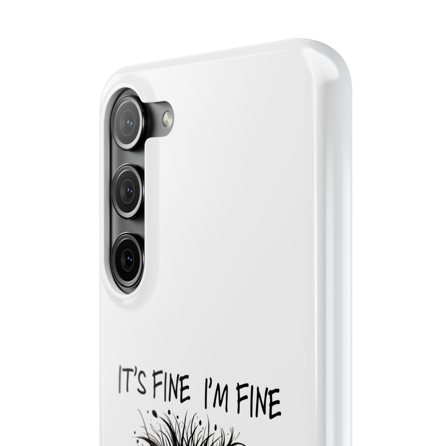 Funny Cat  - Slim phone Case