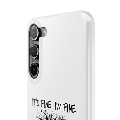 Funny Cat  - Slim phone Case
