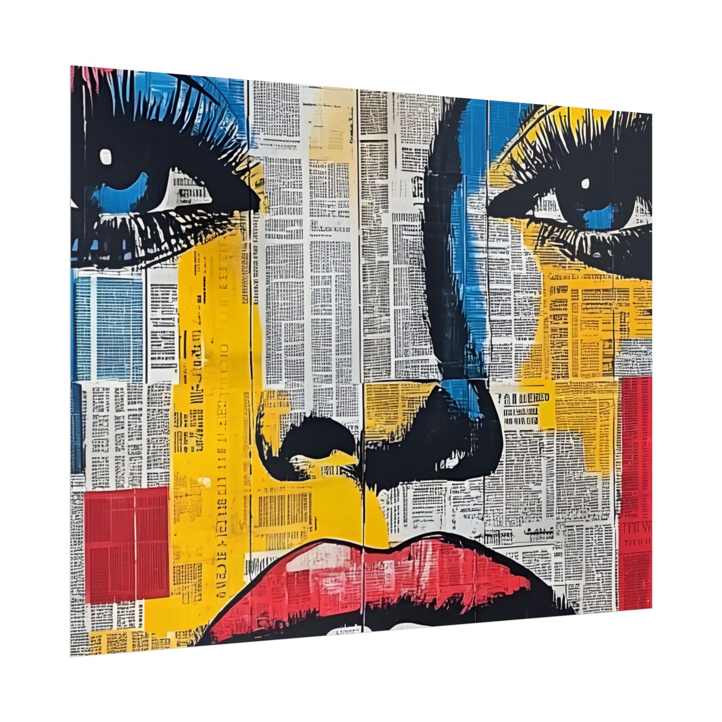Poster Wall Art - Retro Pop Culture Woman 18 Comic Book Style