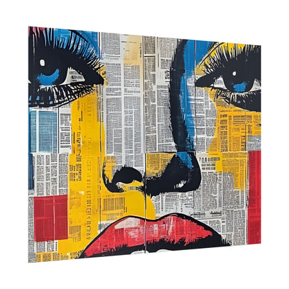 Poster Wall Art - Retro Pop Culture Woman 18 Comic Book Style