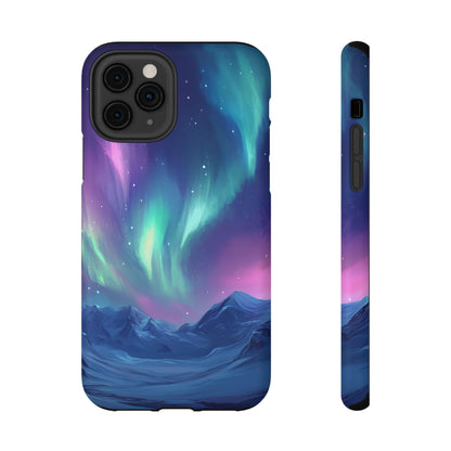 Aurora Borealis Impact-Resistant Phone Case - Colorful Northern Lights Design-2