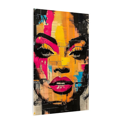 Canvas Wall Art - Retro Pop Culture Women 1