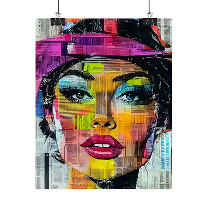 Retro Pop Culture Woman 9 - Wall Art, Retro Art
