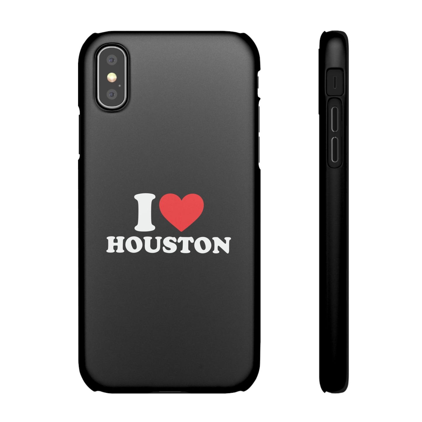 I Love Houston Snap Case Phone Cover