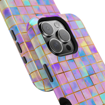 Colorful Mosaic Impact-Resistant Phone Case