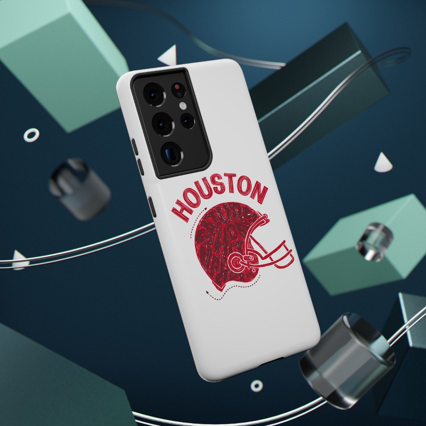 Houston Football Impact-Resistant Phone Case - Durable Design for Fans