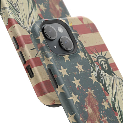 Liberty-Inspired Phone Case - Patriotic Design