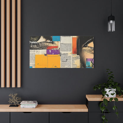 Canvas Wall Art -  Retro Pop Culture woman 4