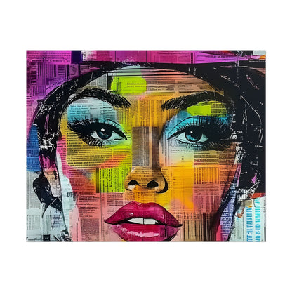 Retro Pop Culture Woman 9 - Wall Art, Retro Art