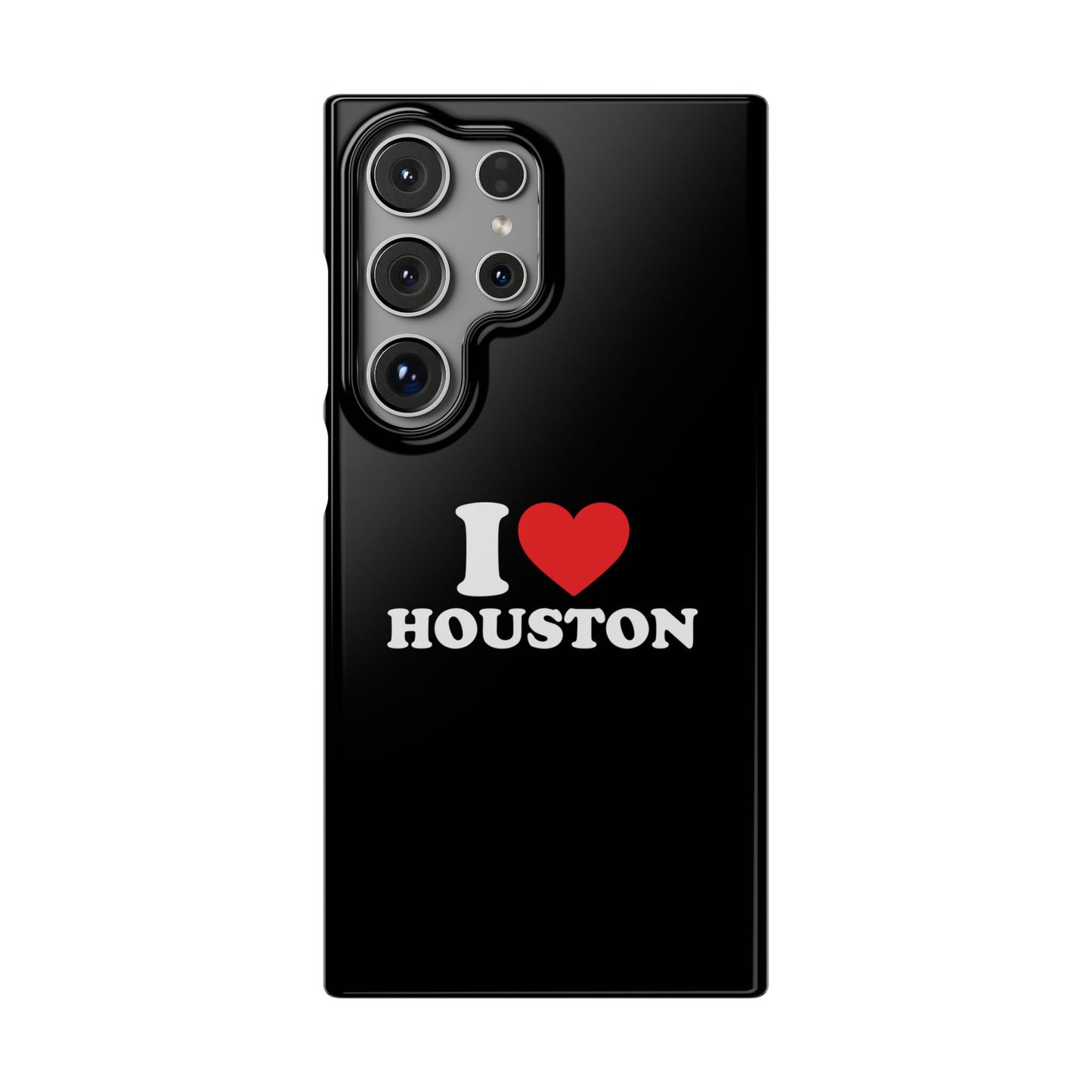 I Love Houston Snap Case Phone Cover