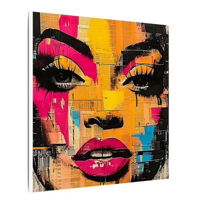Canvas Wall Art - Retro Pop Culture Women 1