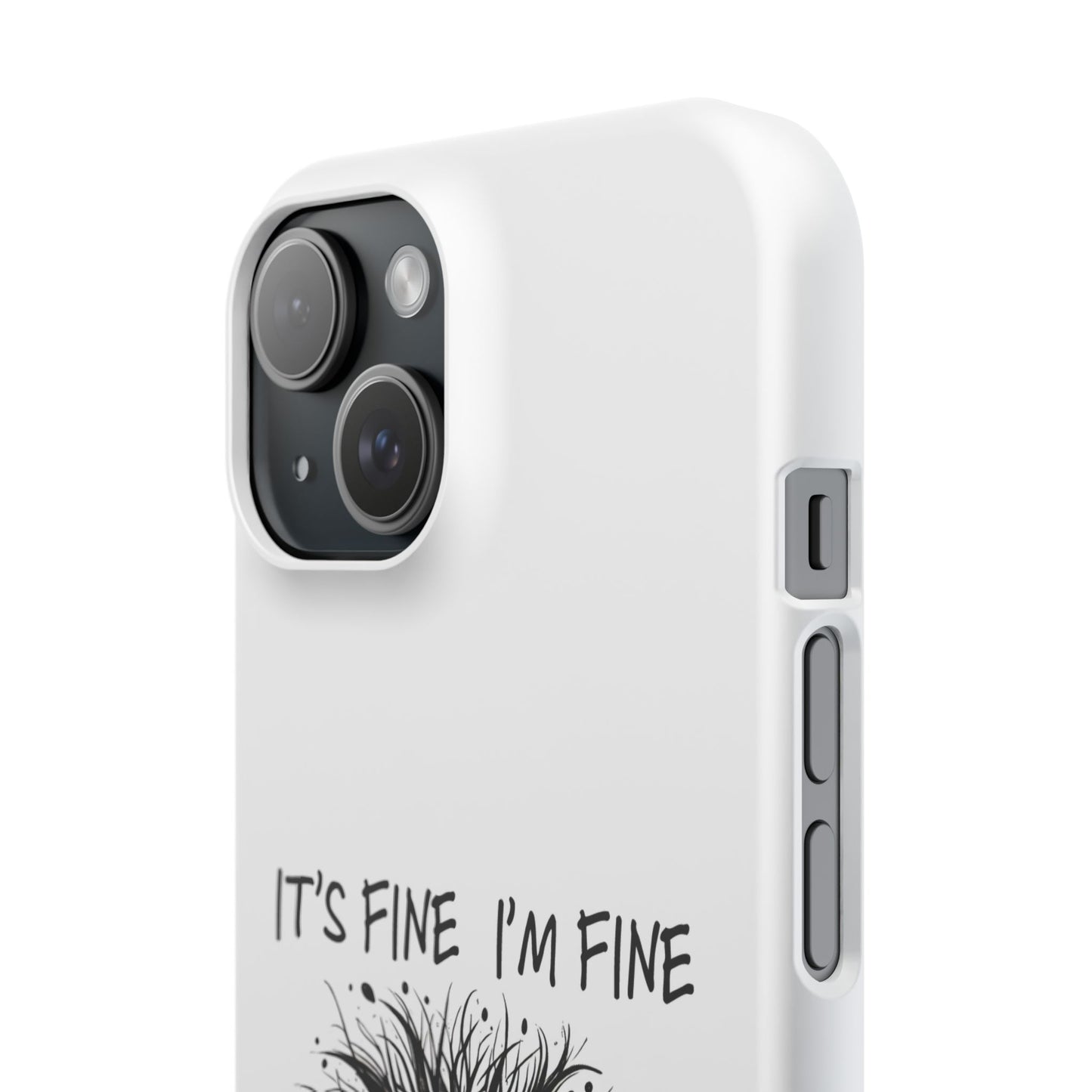 Funny Cat  - Slim phone Case