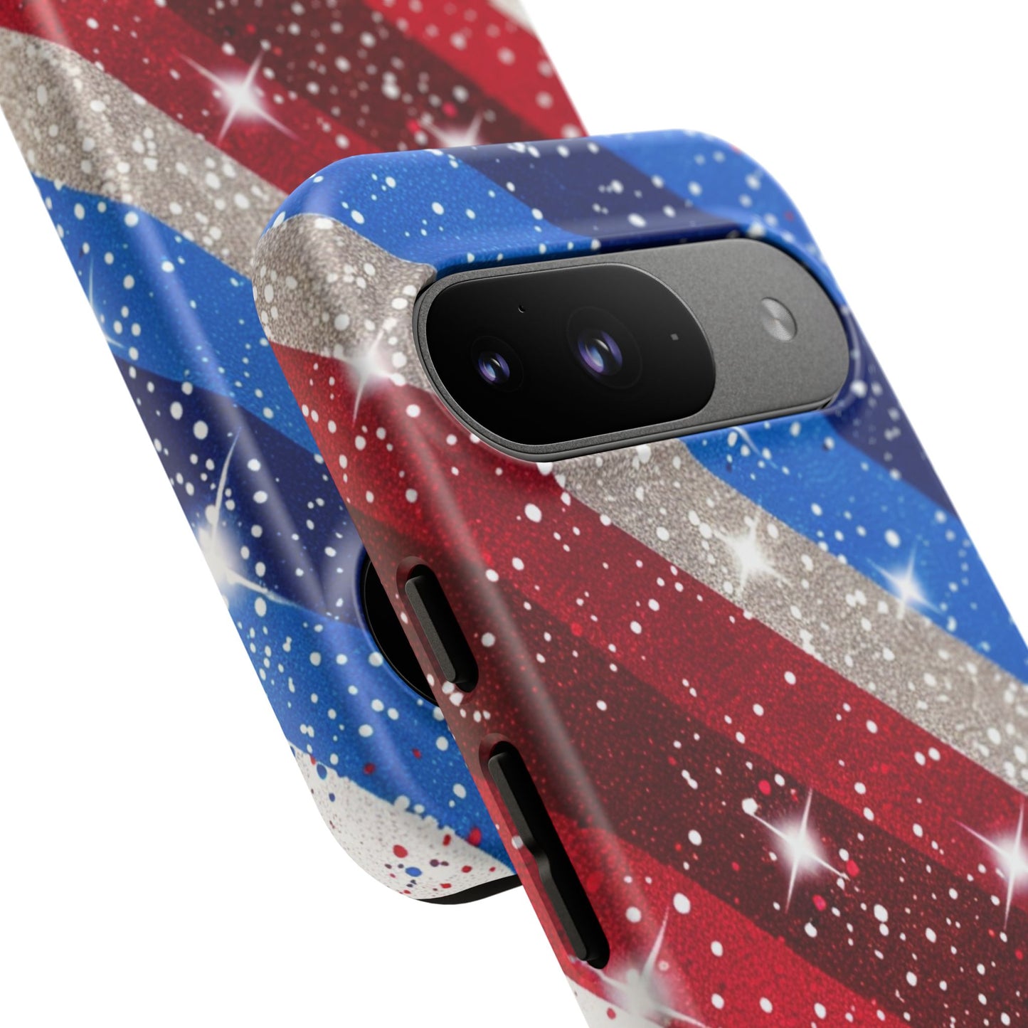 Glittery Patriotic Phone Case - Tough Cases