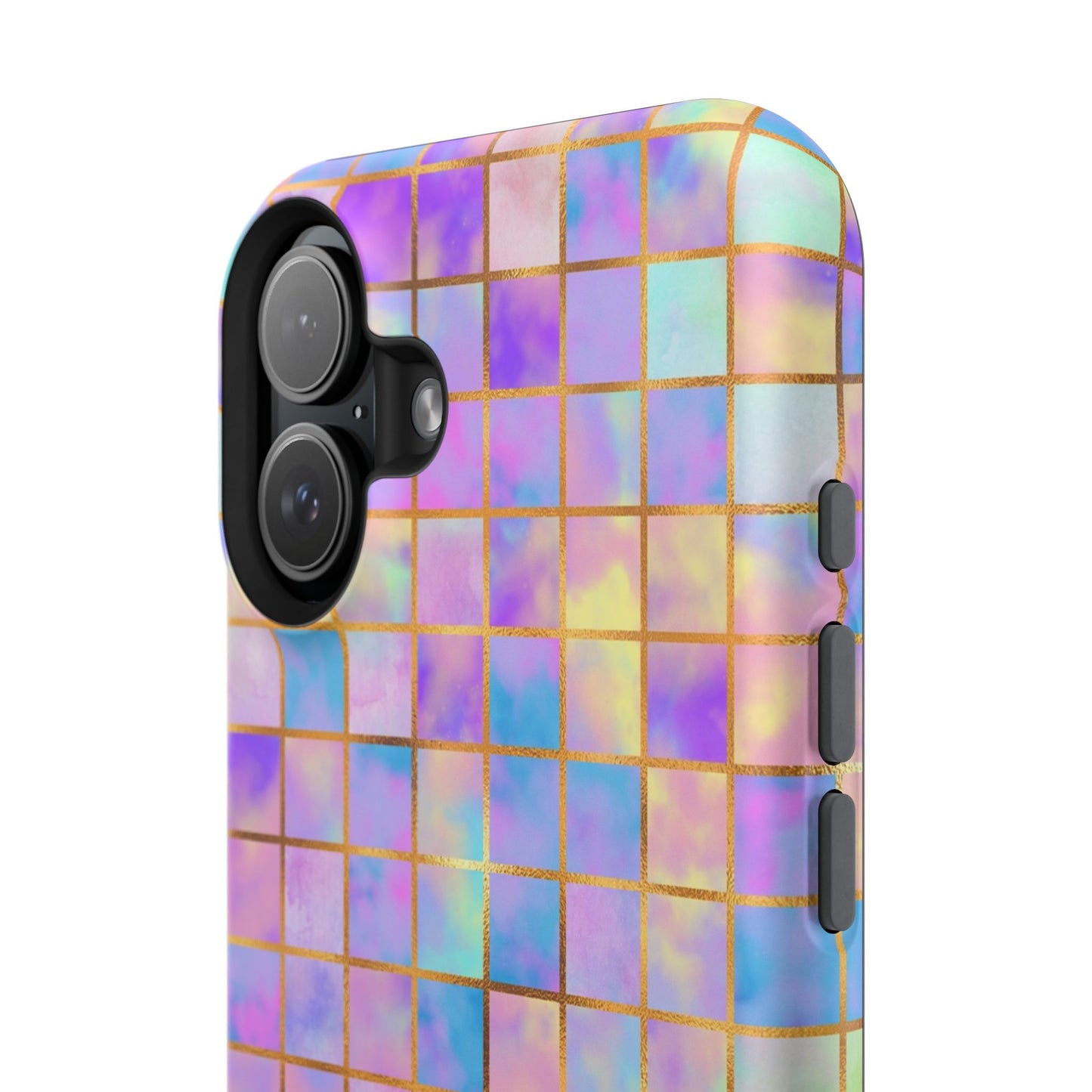 Colorful Mosaic Impact-Resistant Phone Case