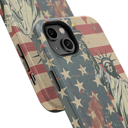 Liberty-Inspired Phone Case - Patriotic Design