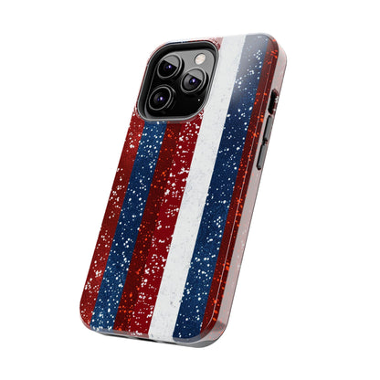 Patriotic Glitter Tough Phone Case