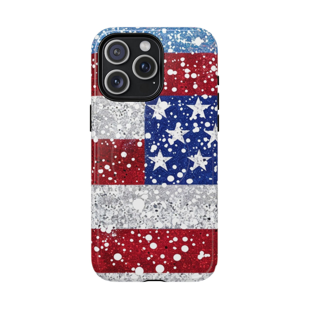 American Flag Design phone case -Tough Magnetic iPhone Cover