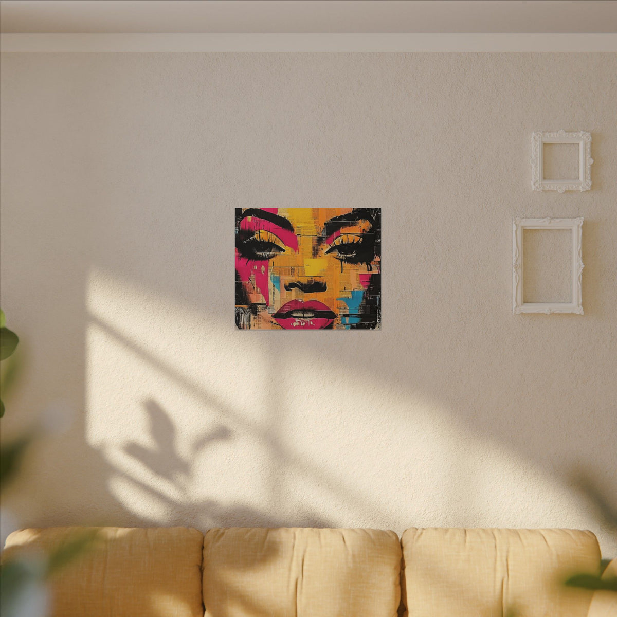 Canvas Wall Art - Retro Pop Culture Women 1