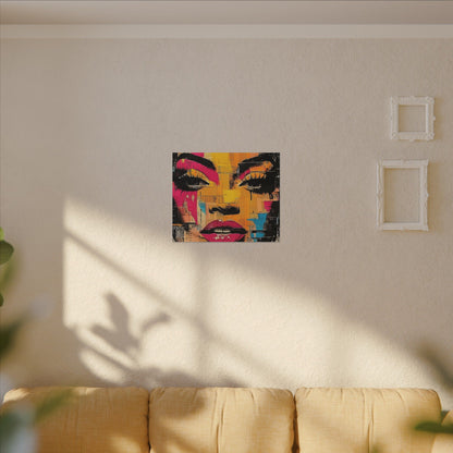 Canvas Wall Art - Retro Pop Culture Women 1