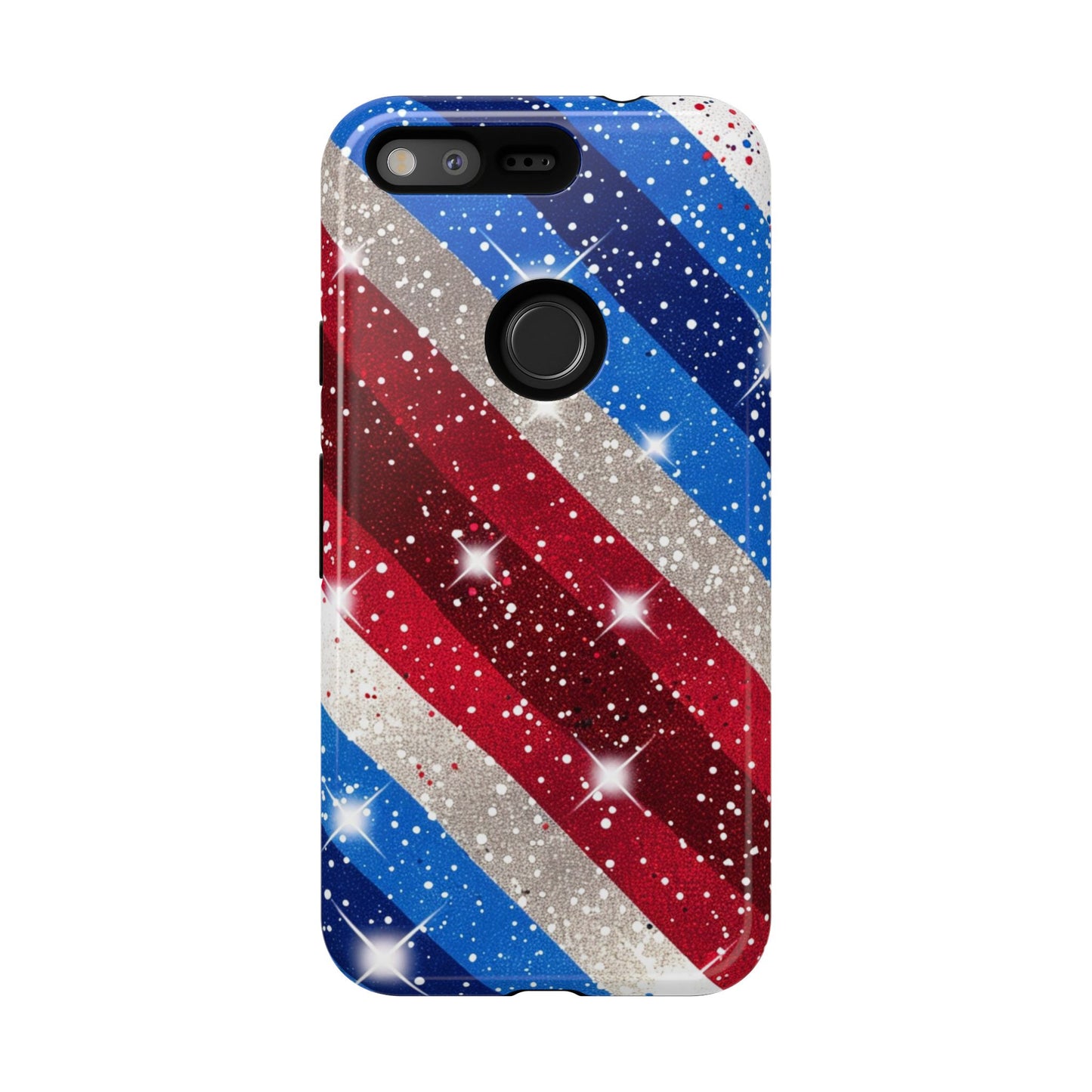 Glittery Patriotic Phone Case - Tough Cases
