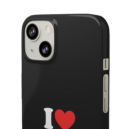 I Love Houston Snap Case Phone Cover