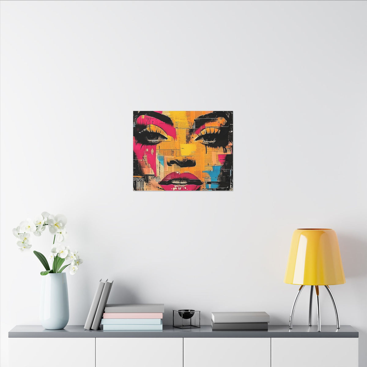 Canvas Wall Art - Retro Pop Culture Women 1