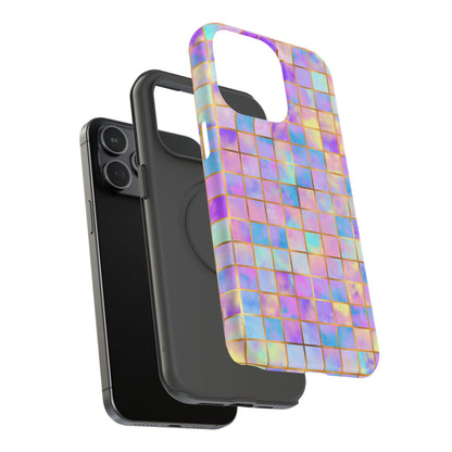 Colorful Mosaic Impact-Resistant Phone Case
