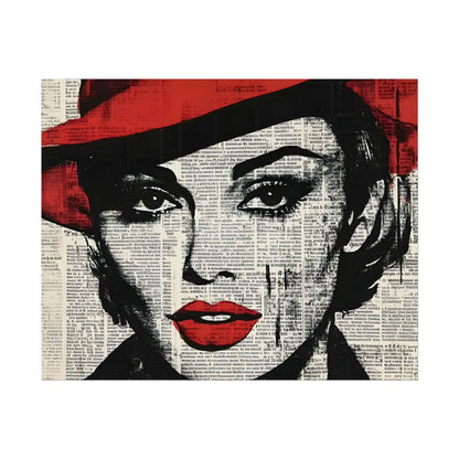 Retro Pop Culture Poster 3- Fashion Inspiration, Retro Wall Art