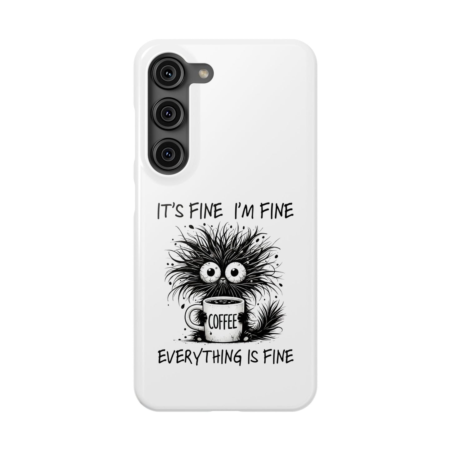 Funny Cat  - Slim phone Case