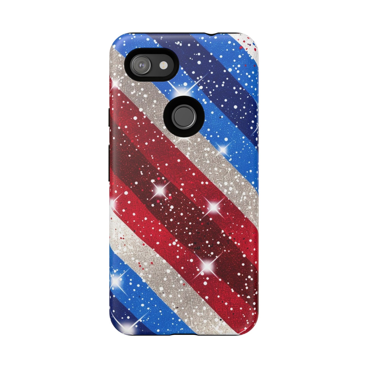 Glittery Patriotic Phone Case - Tough Cases