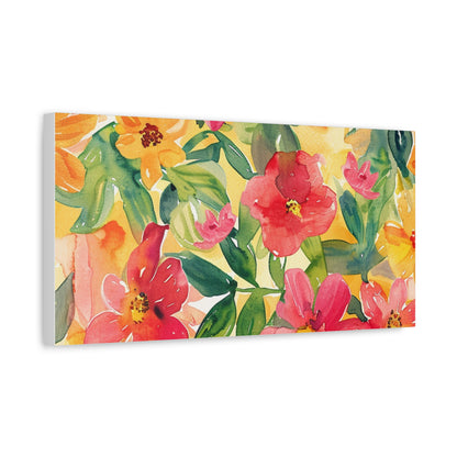 Floral Matte Canvas