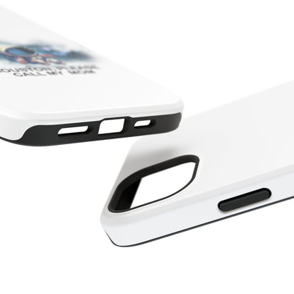 Astronaut Phone Case - "Houston, Please Call My Mom" Impact-Resistant Cover for Space Lovers