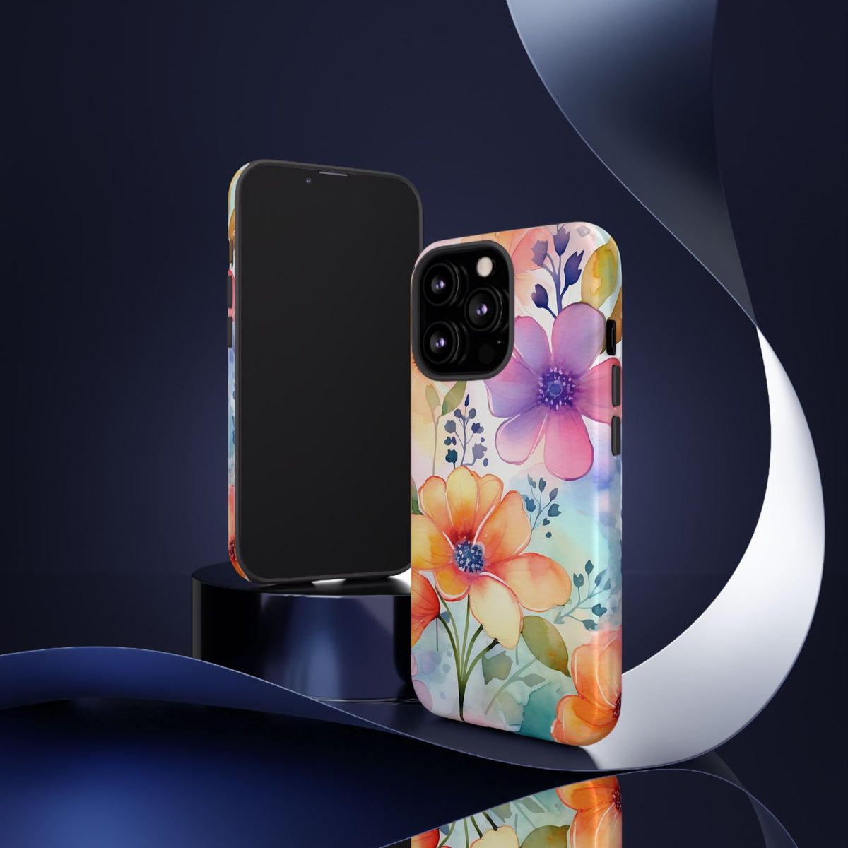 Phone Case - Spring Flower Watercolor Tough Case