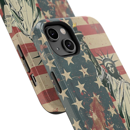 Liberty-Inspired Phone Case - Patriotic Design