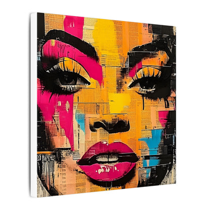 Canvas Wall Art - Retro Pop Culture Women 1