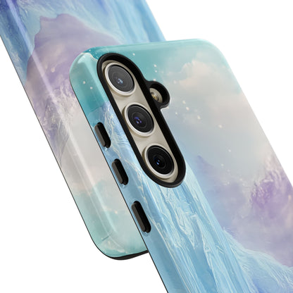 Artistic Phone Case with Iceberg Design