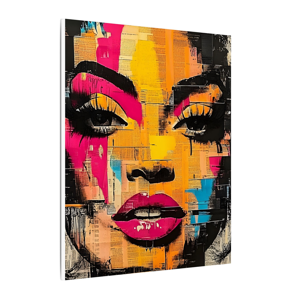 Canvas Wall Art - Retro Pop Culture Women 1