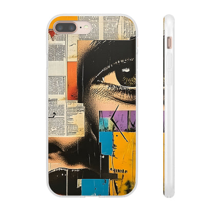Flexi Phone Case - Retro Pop Culture Woman 3