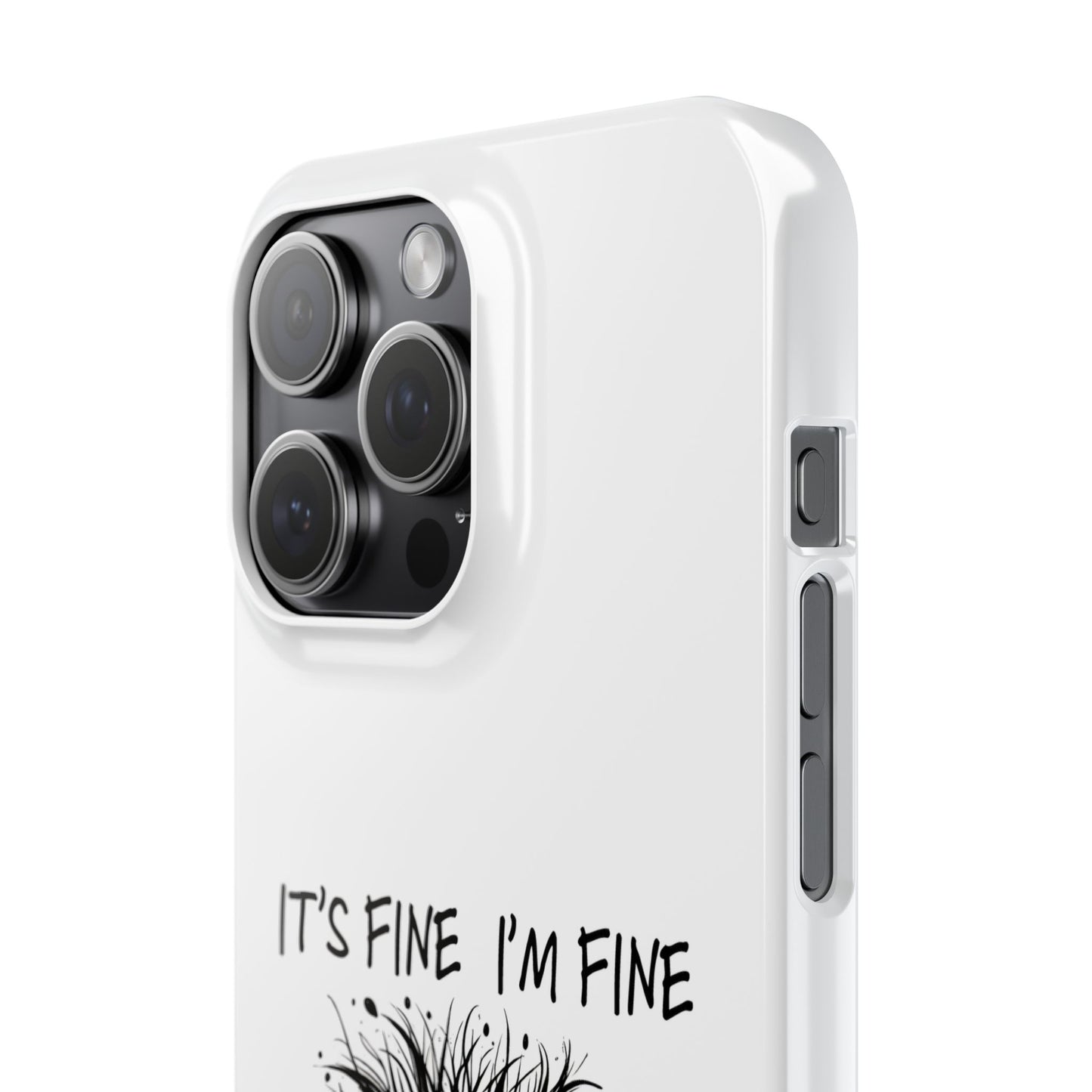 Funny Cat  - Slim phone Case