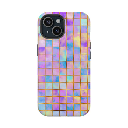 Colorful Mosaic Impact-Resistant Phone Case