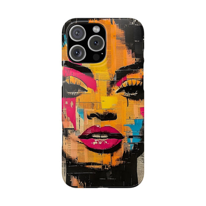 Retro Pop Culture Woman 1 - Phone Case
