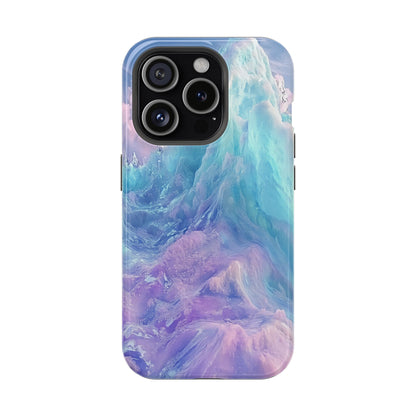 Phone Case - Colorful Abstract Waves Design