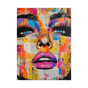 Retro Pop Culture woman 2, Vintage Wall Art