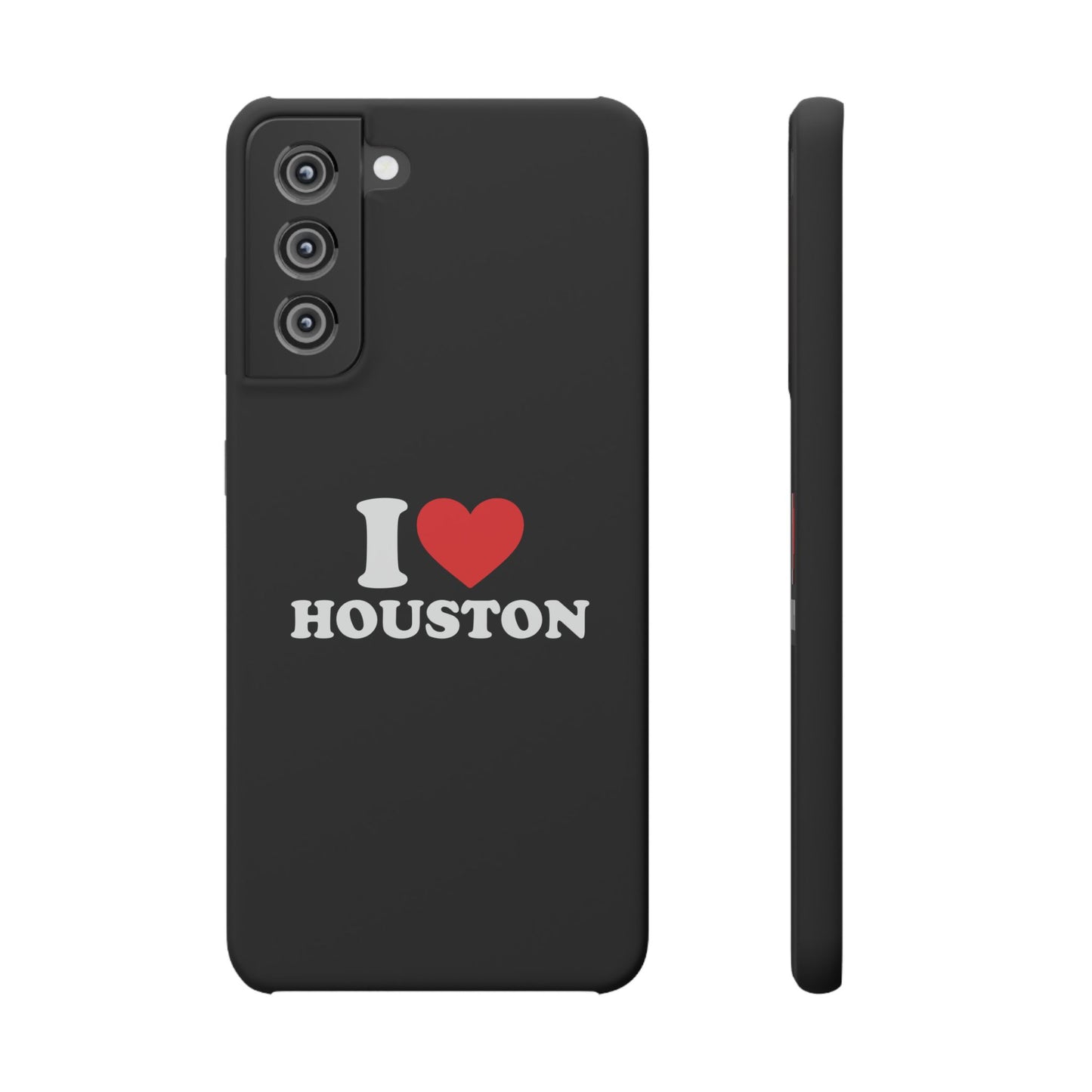 I Love Houston Snap Case Phone Cover