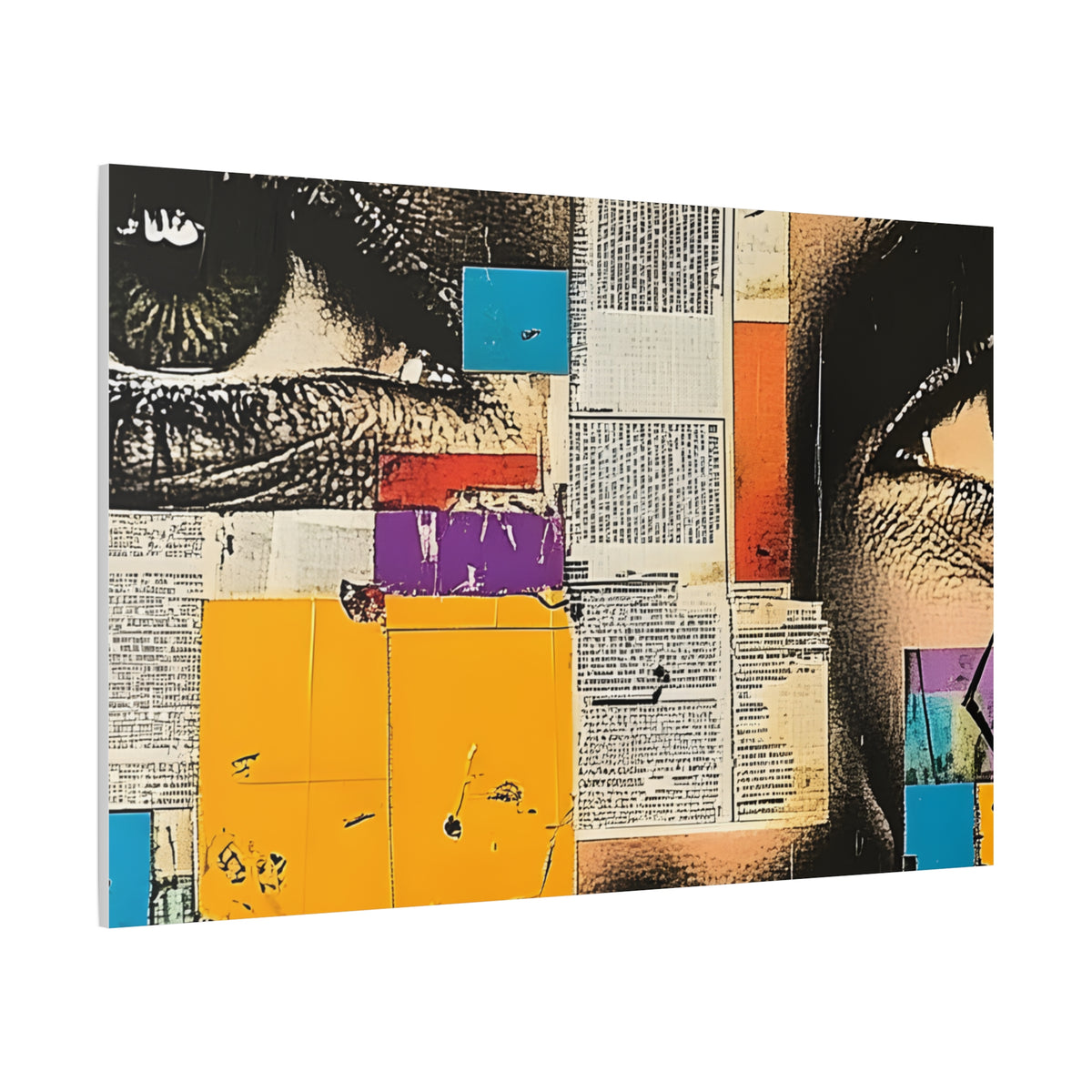 Canvas Wall Art -  Retro Pop Culture woman 4